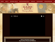 Tablet Screenshot of markluis.com